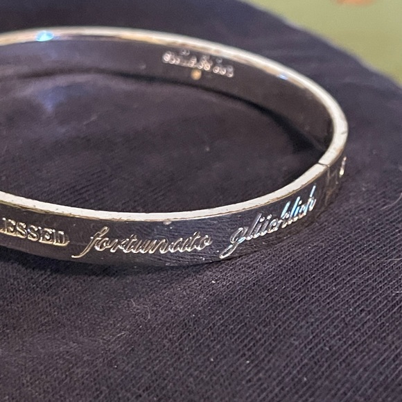 Stella & Dot engraved bangle - Picture 9 of 10
